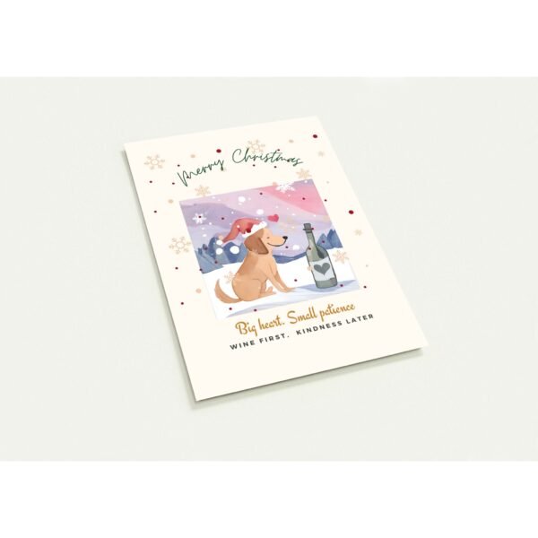 Big Heart Christmas Cards – Pack of 10, Eco-Friendly, Premium Paper, Stylish Design